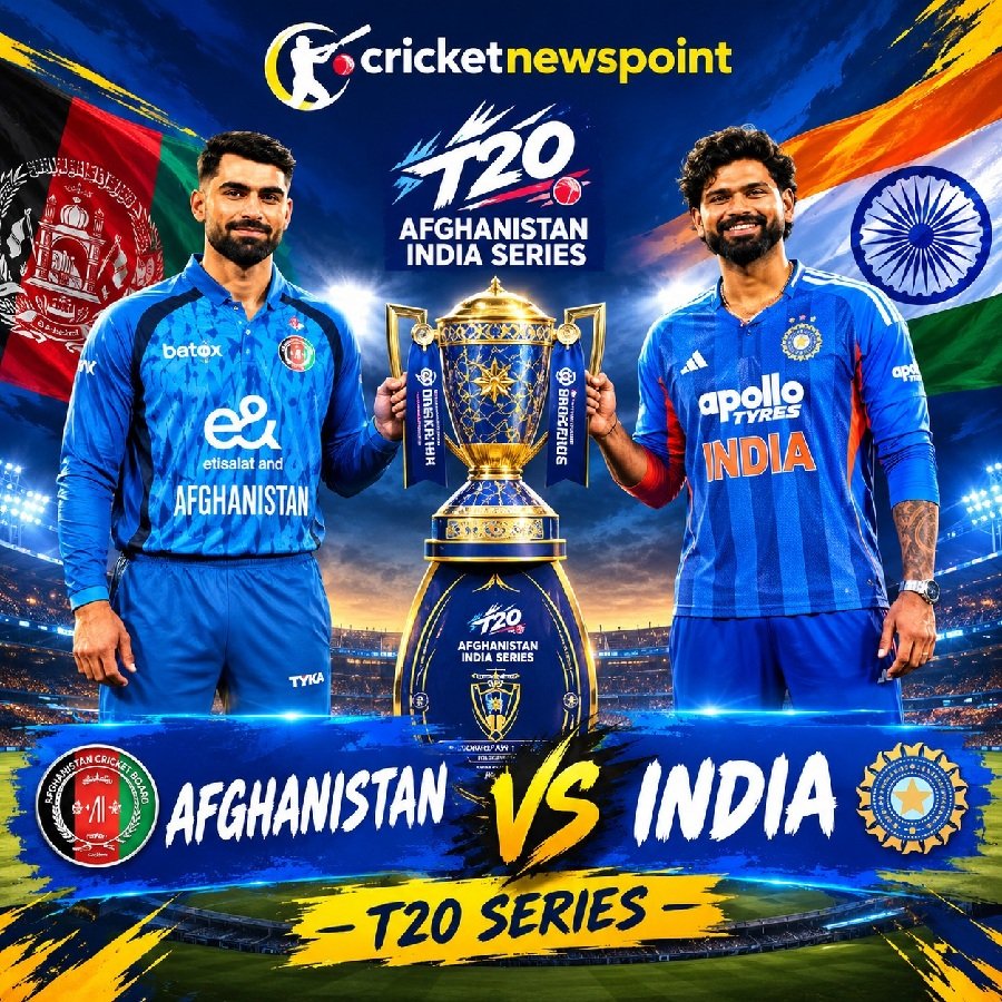 India vs Afghanistan T20I Series Schedule