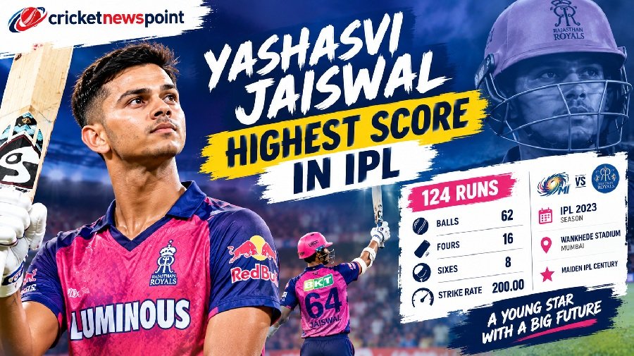 Yashasvi Jaiswal Highest Score in IPL