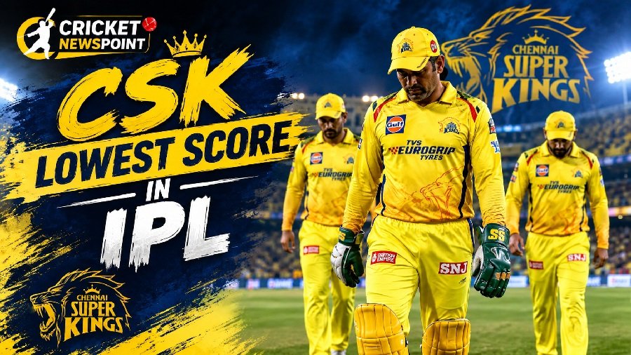 CSK Lowest Score Against Which Team?