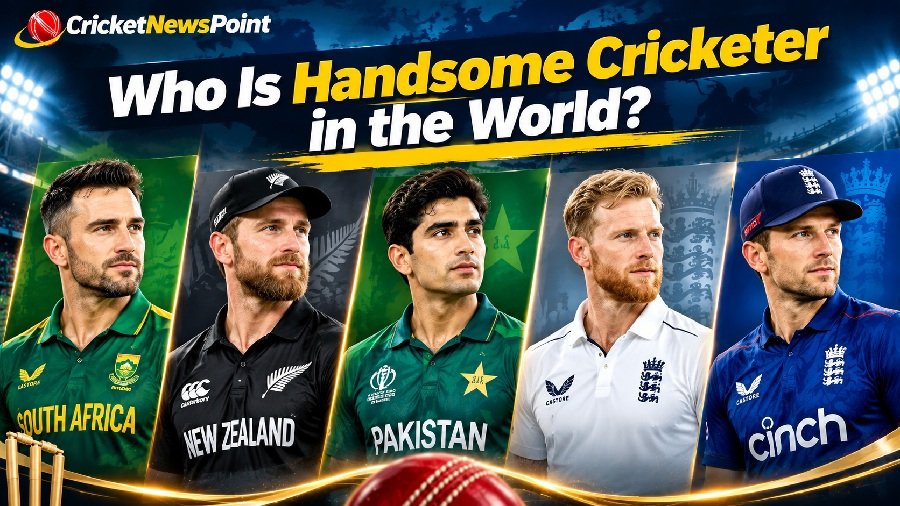 Who Is Handsome Cricketer in the World?