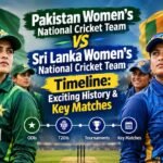 Pakistan Women's National Cricket Team vs Sri Lanka Women's National Cricket Team Timeline