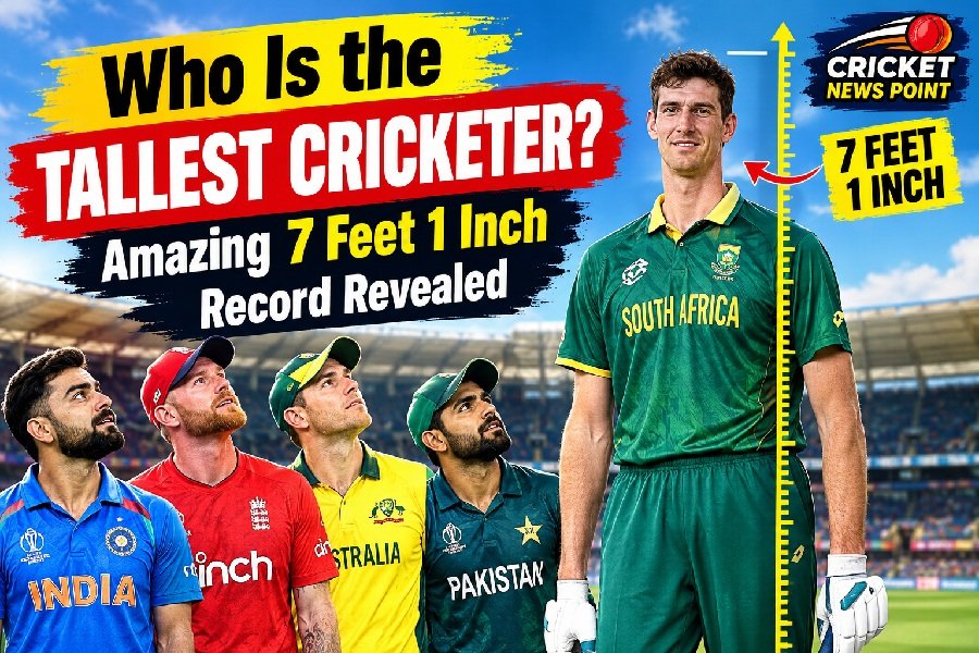Who Is the Tallest Cricketer?