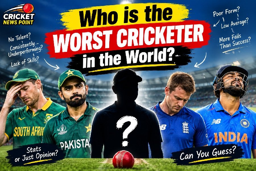 Who Is the Worst Cricketer in the World?
