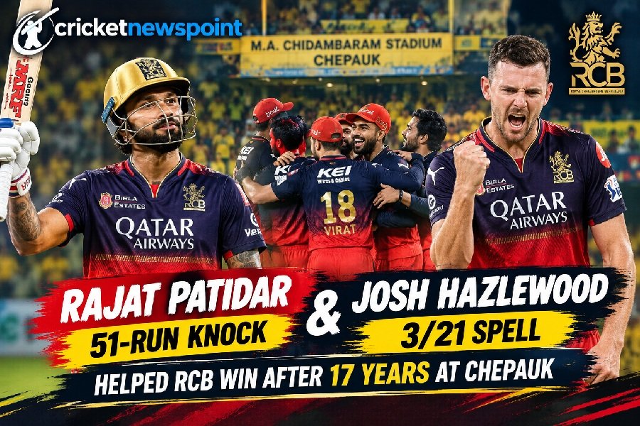 CSK vs RCB Head to Head in Chepauk Stadium