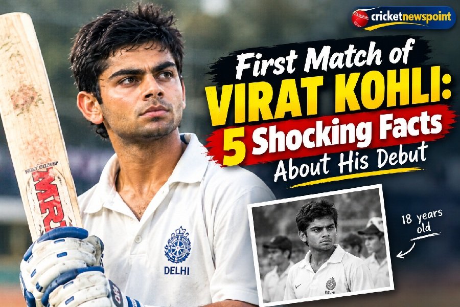 First Match of Virat Kohli