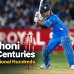 MS Dhoni Total Centuries