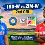India Women vs Zimbabwe Women 2nd ODI
