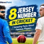 8 Jersey Number in Cricket
