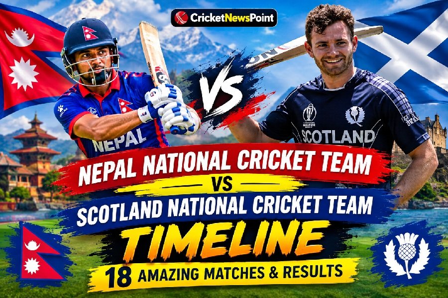 Nepal National Cricket Team vs Scotland National Cricket Team Timeline