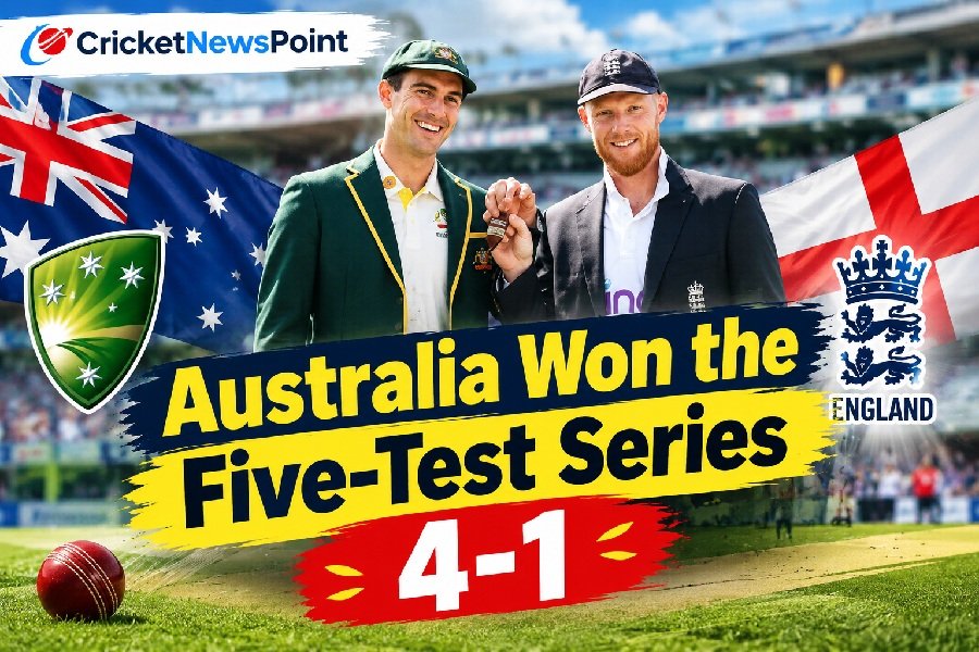 Australian Men’s Cricket Team vs England Cricket Team Match Scorecard