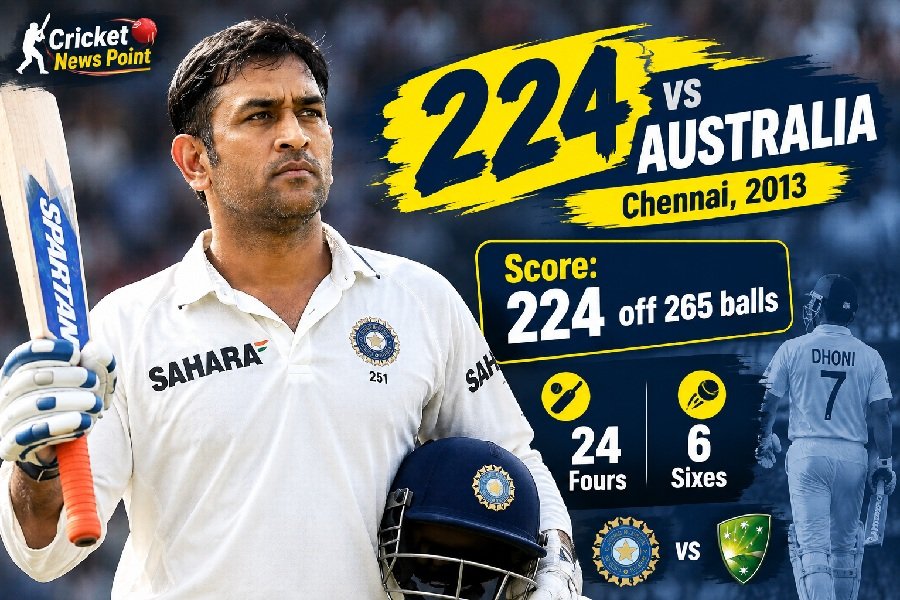 Dhoni Test Centuries