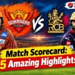 Sunrisers Hyderabad vs Royal Challengers Bengaluru Match Scorecard