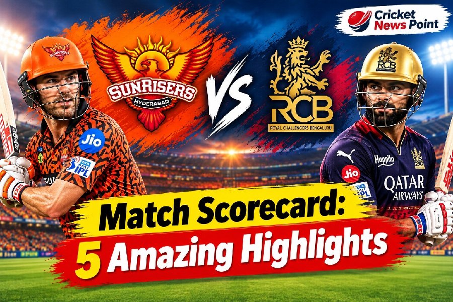 Sunrisers Hyderabad vs Royal Challengers Bengaluru Match Scorecard