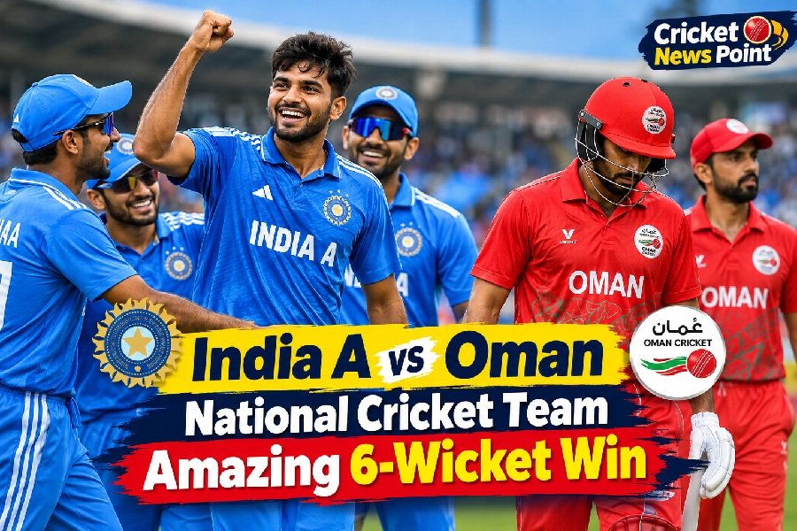 India A Cricket Team vs Oman National Cricket Team